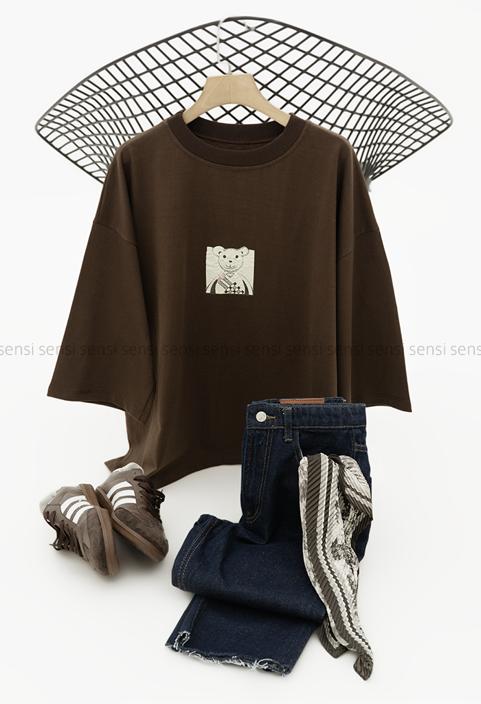 تیشرت تدی چاپی ماکان کد1005988